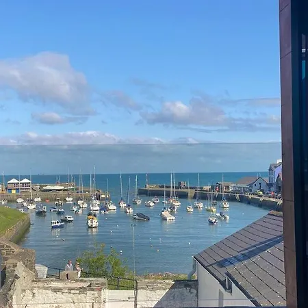 Aberaeron Island House - Panoramic Harbour Views Villa Exterior photo